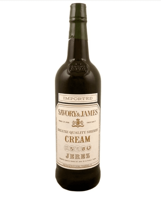 Savory & James Cream Sherry 750ml