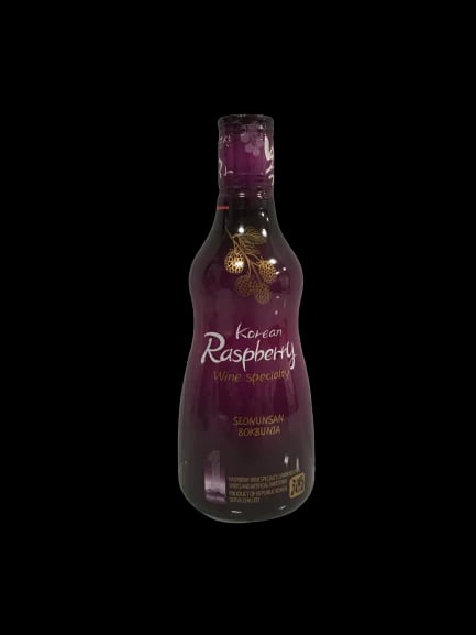 SEONUNSAN RASPBERRY WINE 375ML