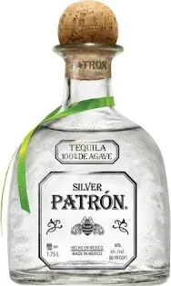 PATRON SILVER TEQUILA 750ML