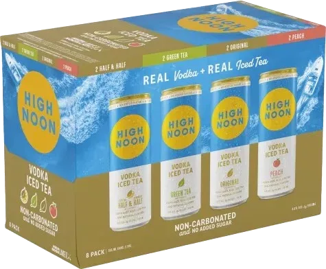 High Noon Vodka Iced Tea Lake Variety 8 Pack