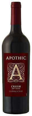 APOTHIC CRUSH RED BLEND 750ML